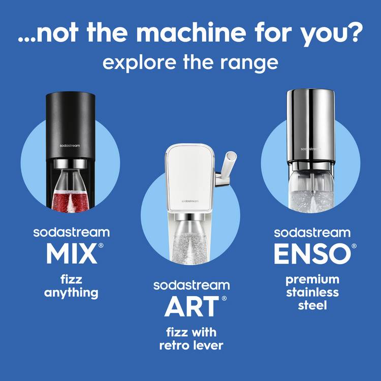 SodaStream E-Terra sparkling water maker, UK version