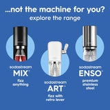 SodaStream E-Terra sparkling water maker, UK version