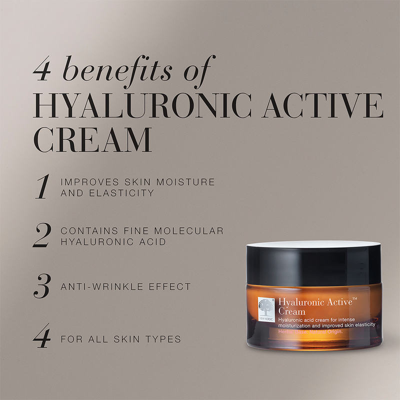 Face Moisturiser Hyaluron Active Cream (British brand)