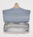 Aspinal of London Midi Canvas Mayfair top-handle bag - British product