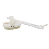 Bathtopia bamboo body brush with long handle, imported from the UK