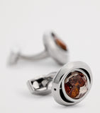 Tateossian meteorite cufflinks - British product