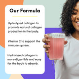 Vitl Collagen and Vitamin C effervescent peach flavour tablets, UK version