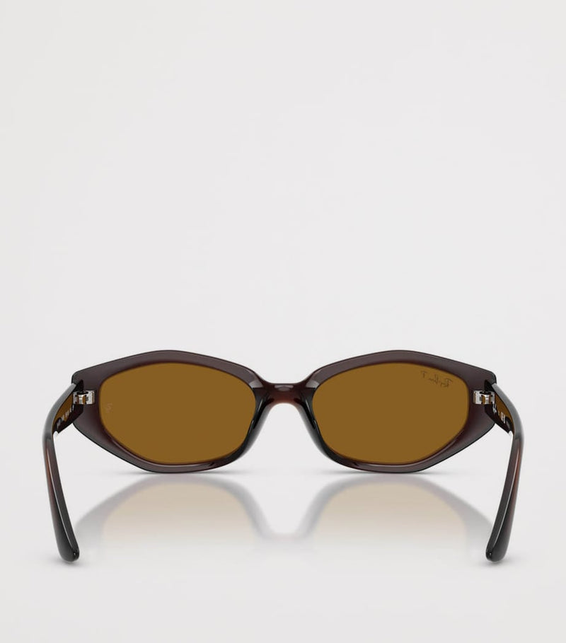 Ray-Ban RB4473D geometric sunglasses, imported from the UK