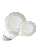 Harrods Wedgwood Gio Gold Dinnerware Set of 12 Pieces- Buy online at McGrocer