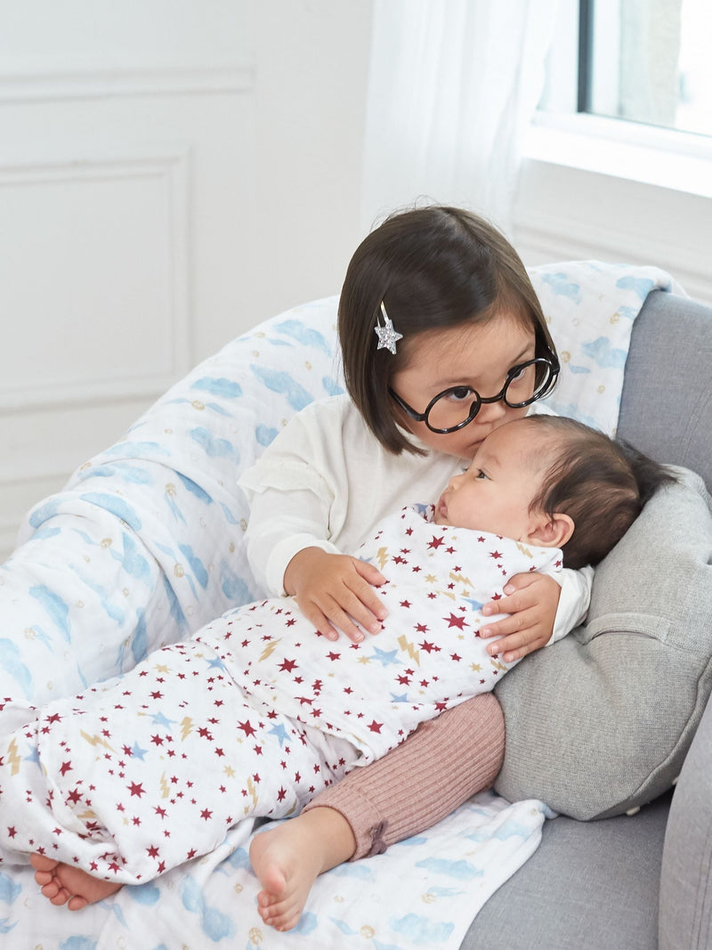 aden+anais 100% cotton muslin baby blanket 120cm - British product