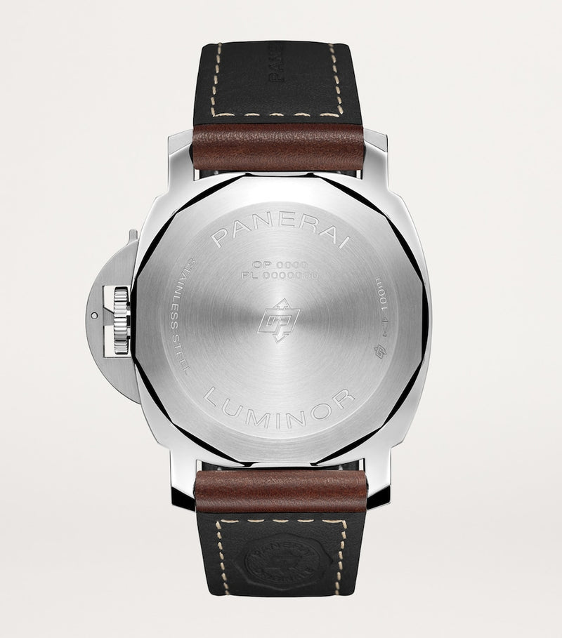 Panerai Luminor 44mm stainless steel watch, imported from the UK