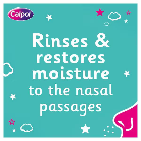 Calpol Saline Nasal Spray 15ml Bottle - British product