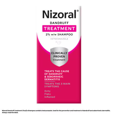 Superdrug Nizoral Dandruff Treatment Shampoo Ketoconazole 2% 120ml- Buy online at McGrocer