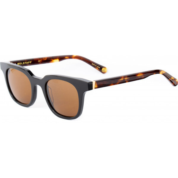 Belstaff BOORMAN 48 black acetate sunglasses (British brand)