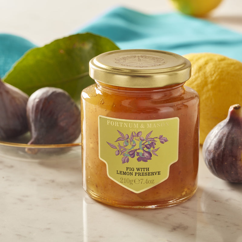 Fortnum & Mason Fig & Lemon preserve 210g, UK version