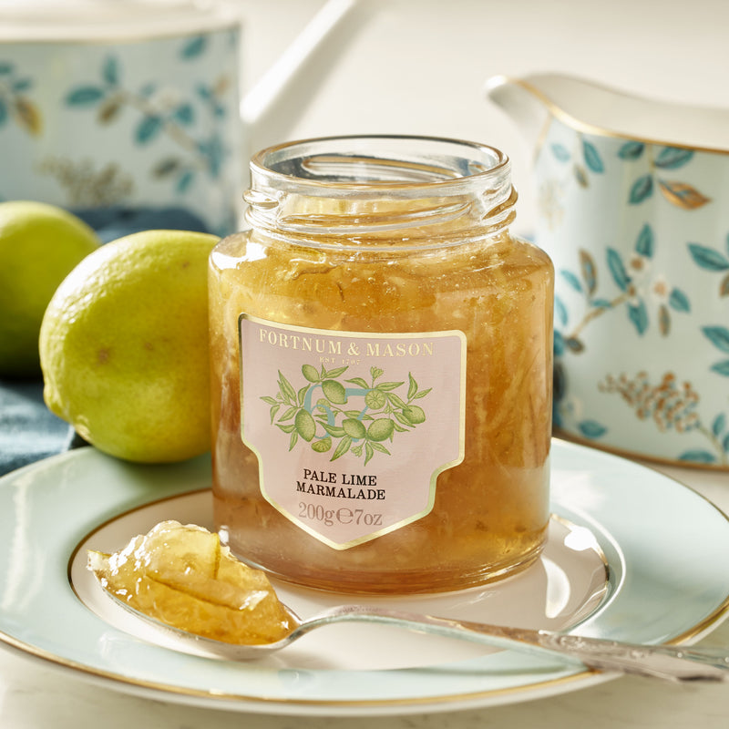 Pale lime marmalade 200g with pure cane sugar, UK version
