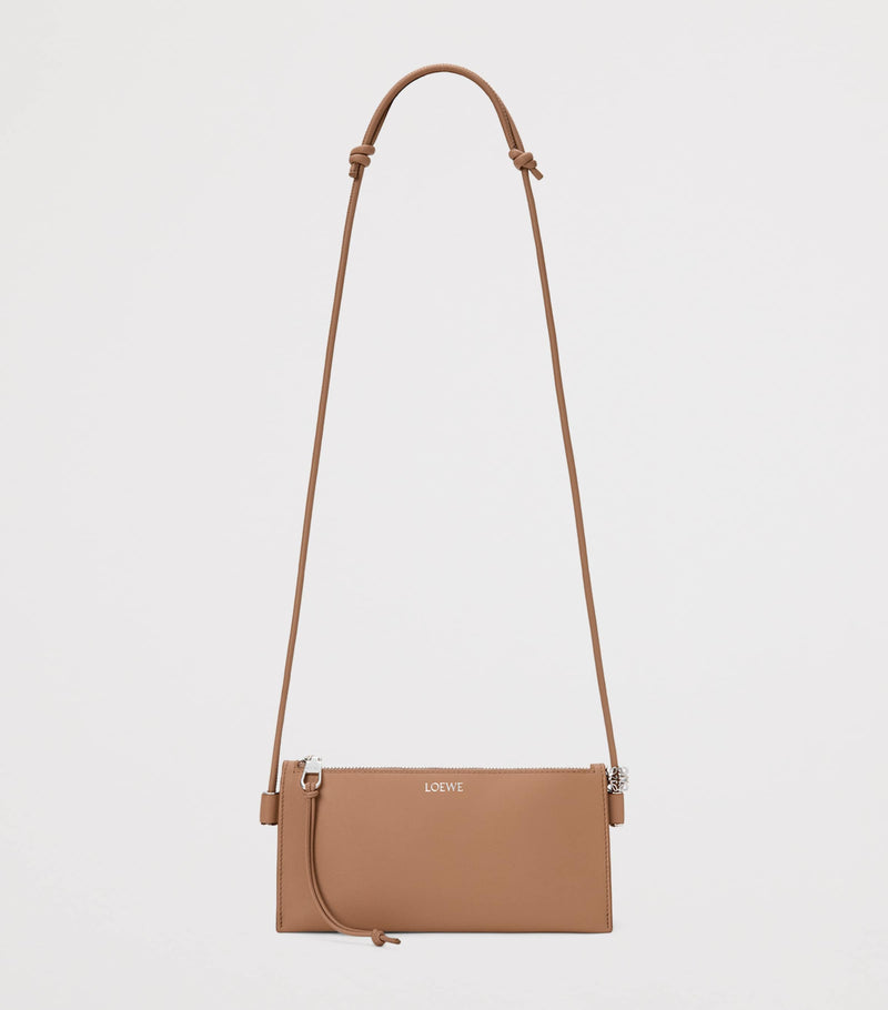 LOEWE Leather Joya pouch with adjustable strap (British brand)