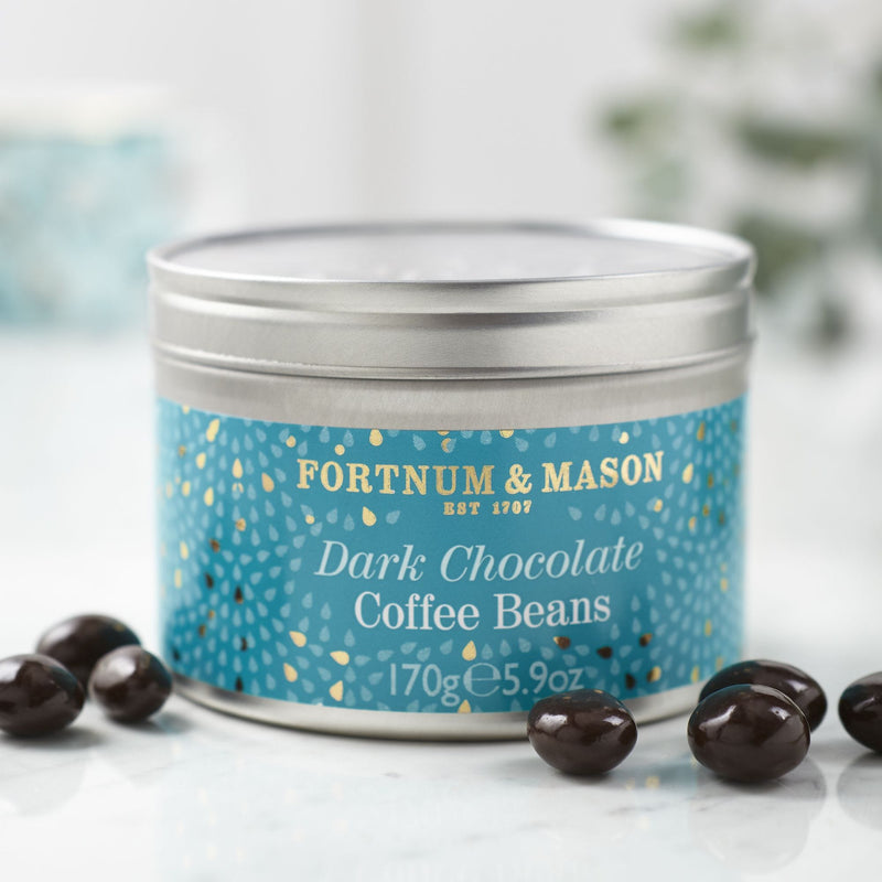 Dark chocolate covered coffee beans 170g, UK version