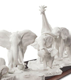 Lladró porcelain African Savannah sculpture, UK version