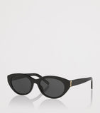 Saint Laurent acetate round sunglasses, imported from the UK
