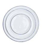 Feldspar Cobalt side plates set of 4 24cm - British product
