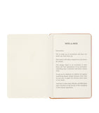 Moleskine business card holder with note pages, 11.5x8x1cm, imported from the UK