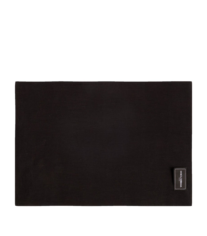 Dolce&Gabbana linen placemat and napkin set Leopardo, imported from the UK
