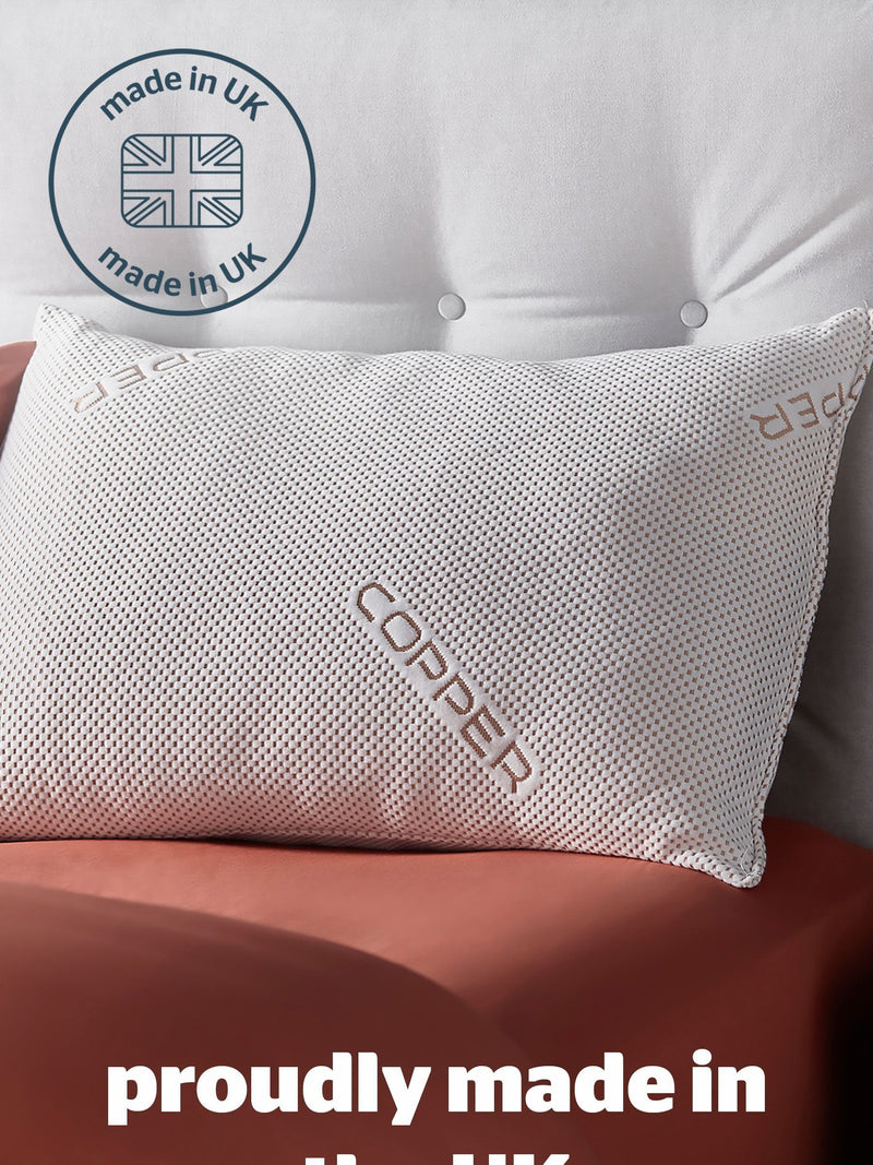 Silentnight Copper White pillow (British brand)
