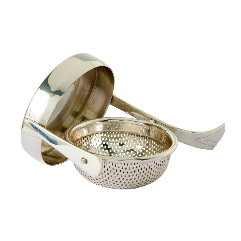 Fortnum's Art Deco revolving tea strainer, imported from the UK