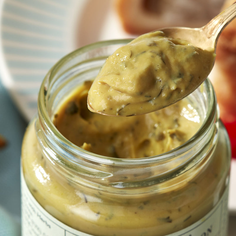 Picnic mustard with dill, tarragon and parsley 200g, UK version