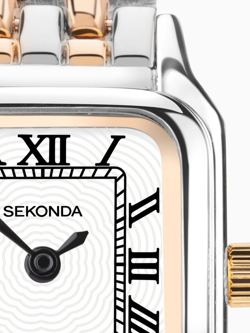 Sekonda Gold Monica Alloy Bracelet Watch 20mm case (British brand)