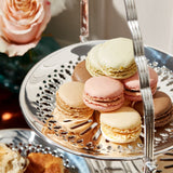 Fortnum's silver-plated foldable cake stand, imported from the UK