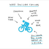 Why You Like Cycling Card Miscellaneous M&S