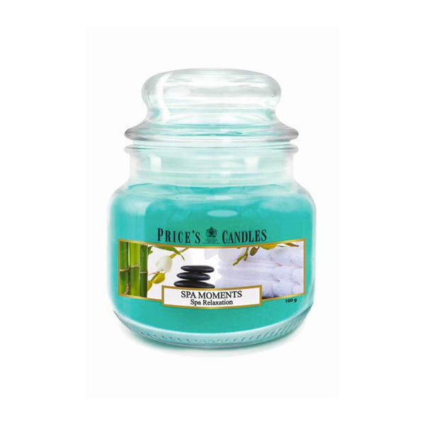 Price's Spa Moments candle small jar (British brand)