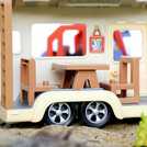 Bluey Campervan Playset 7-piece - British product