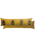 Evans Lichfield gold bee draught excluder 92cm - British product