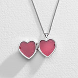 Moon & Back crystal heart locket 18 inch, imported from the UK