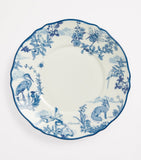Harrods bone china toile teacup and saucer (British brand)