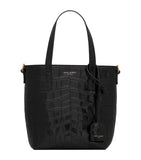 Saint Laurent mini toy croc-embossed tote bag (British brand)