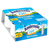 Ambrosia light rice pudding 4 x 120g - British product