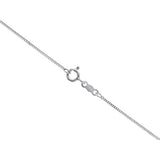 Moon & Back silver oval locket with chain, imported from the UK