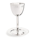 Christofle Judaique Kiddush cup and saucer - British product