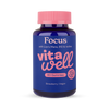 Vitawell Focus Gummies strawberry flavour 60s, UK version