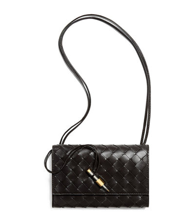 Harrods Bottega Veneta Nappa Leather Andiamo Pouch- Buy online at McGrocer