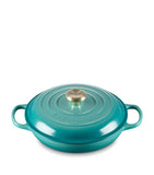 Le Creuset cast iron shallow casserole dish 26cm, UK version