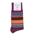Paul Smith designer stripe socks, UK version