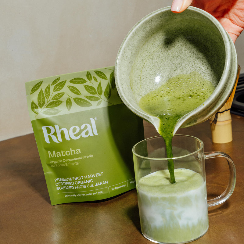 Rheal ceremonial grade matcha powder 60g (British brand)