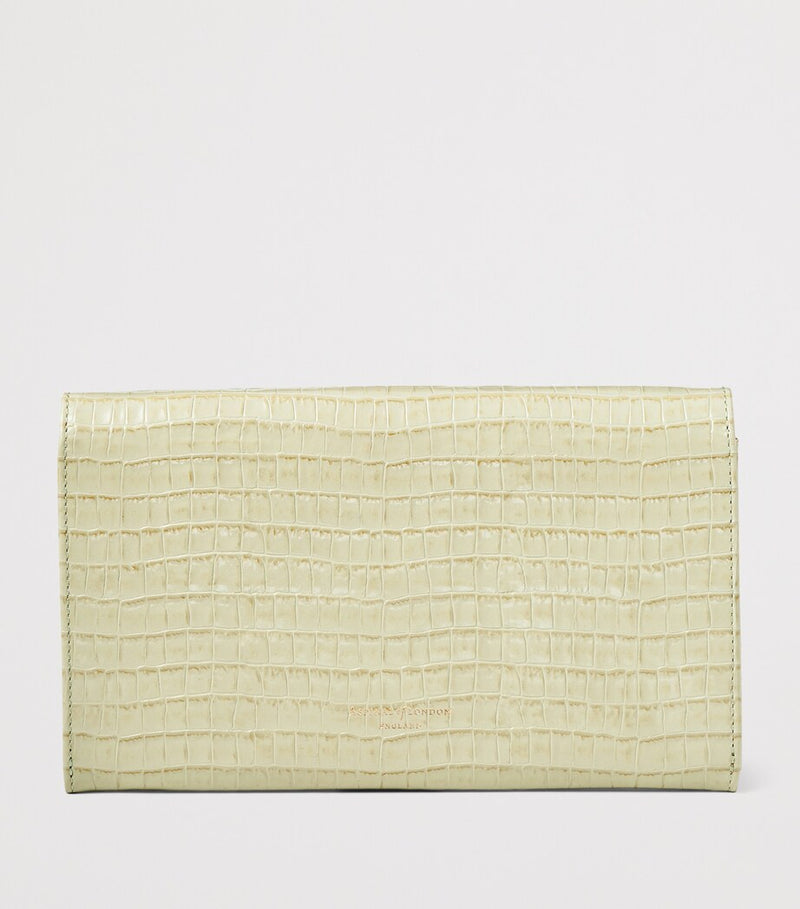 Aspinal of London leather classic travel wallet - British product