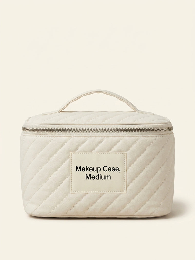 Charlotte Tilbury velvet large makeup bag imported from the UK