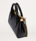 Dolce&Gabbana compact leather top-handle bag, imported from the UK