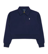 Ralph Lauren Kids Cotton-Blend Quarter-Zip Sweatshirt (6-14 Years)