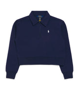 Harrods Ralph Lauren Kids Cotton-Blend Quarter-Zip Sweatshirt (6-14 Years)- Buy online at McGrocer