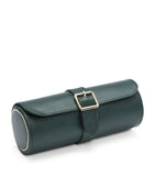 WOLF vegan leather triple watch roll (British brand)