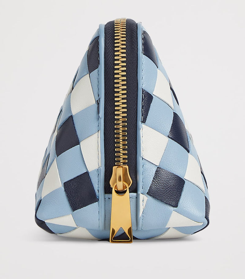 Bottega Veneta leather half-moon pouch - British product
